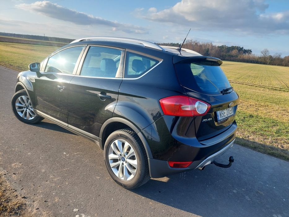 Ford Kuga 2.0 TDCI,  100% Bezwypadkowy,  Pół-Skóry , Climatronik.  Pewny kontakt codziennie po godz  17stej