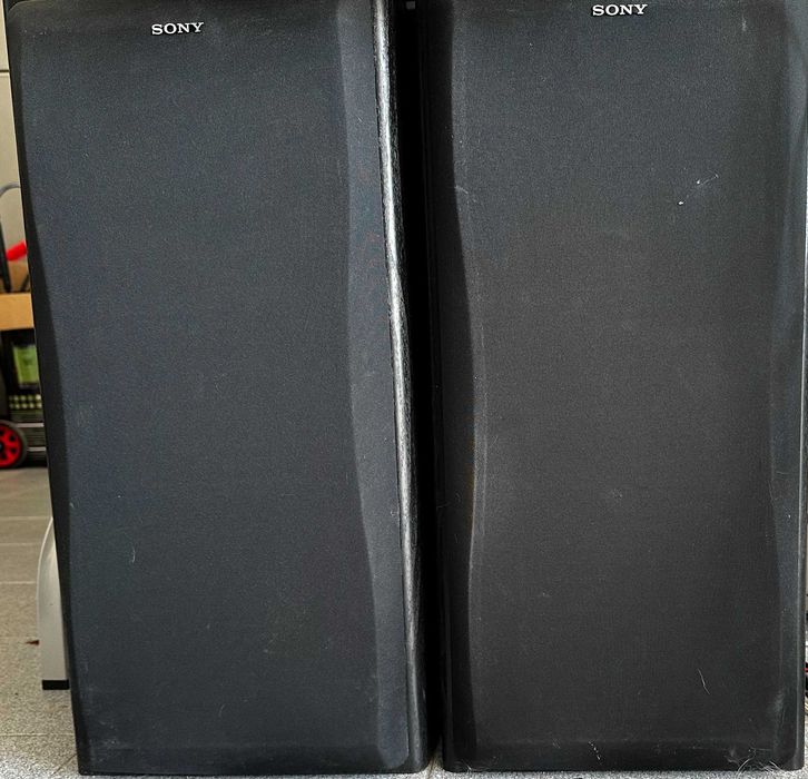 vendo par colunas sony 200w cada