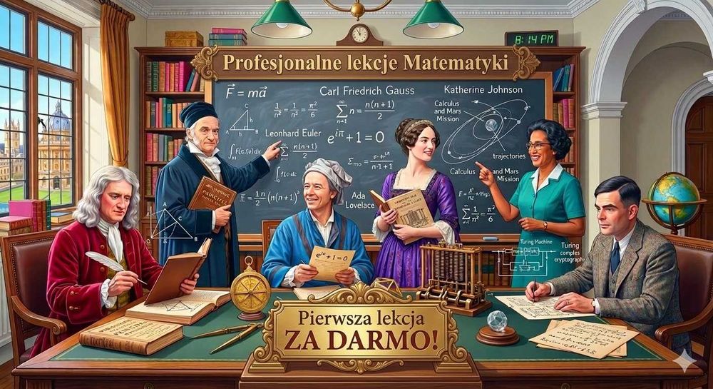 Korepetycje Matematyka  - Studia, Liceum (Matura), Podstawówka!