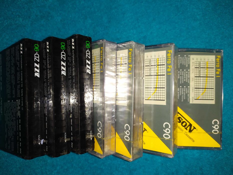 Аудіокасети нові  80 грн за 1 шт