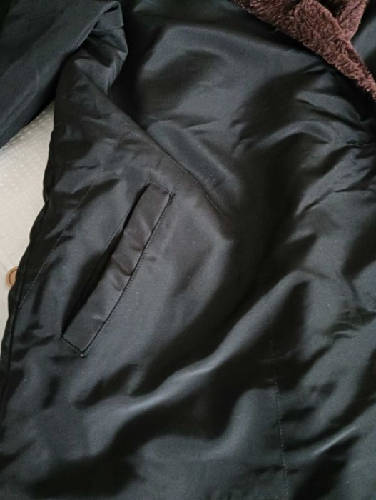 Casaco comprido homem inverno  impermeável tam. XL