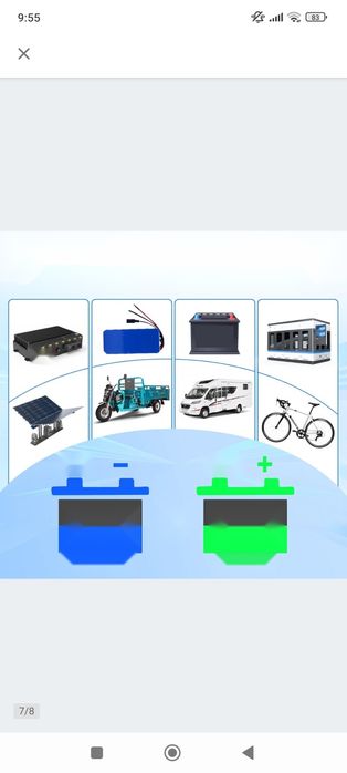 Monitor akumulator 100A 12V 24V 36V 48V 72V