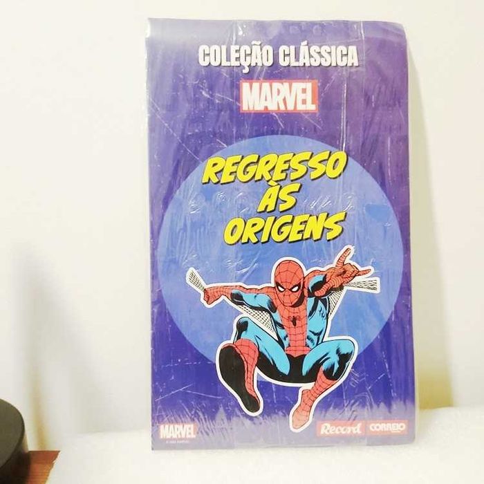 Coleção Classica Marvel #1 Homem-Aranha com fascículo