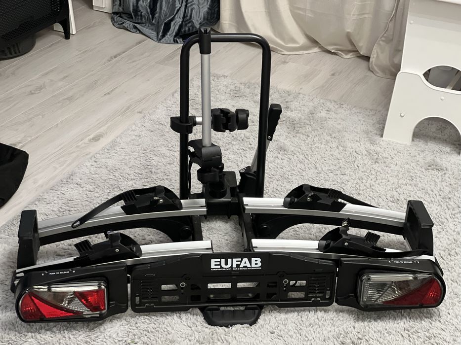 Eufab premium 2 skladany bagaznik na rowery