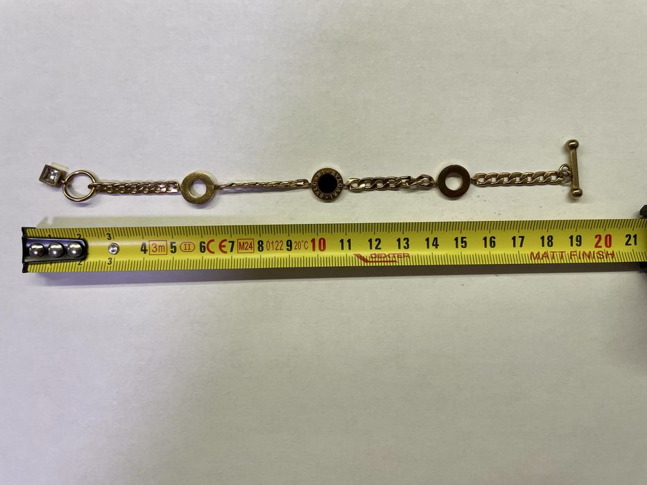 Bvlgari bracelet with onyx