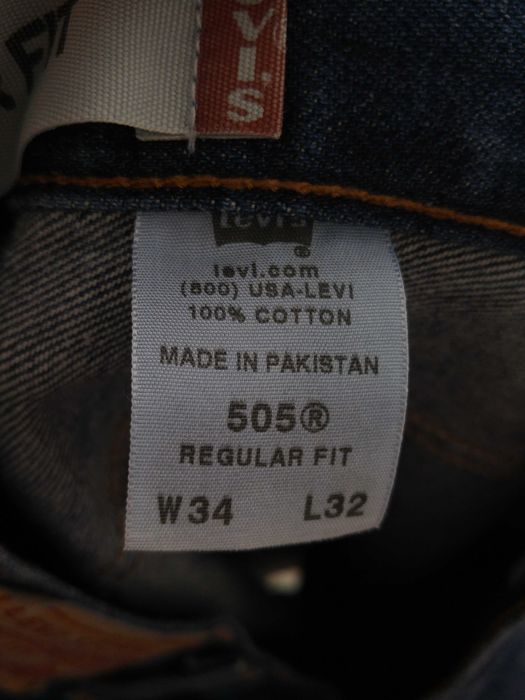 Spodnie męskie jeans Levi Strauss