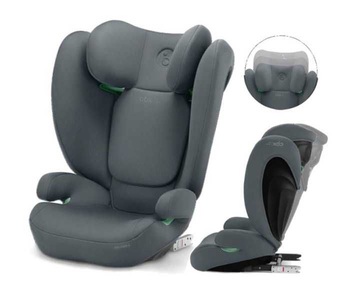 Cybex Solution B3 I-Fix Grey Fotelik Samochodowy100-150cm Szary NOWE