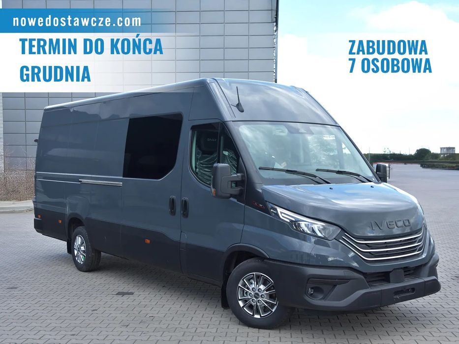 Iveco Daily 35S18 180km zabudowa brygadowa 7osobowy MOBILCAR  Furgon | Zabudowa brygadowa | Brygadówka | Zabudowa 7 osób | Automat