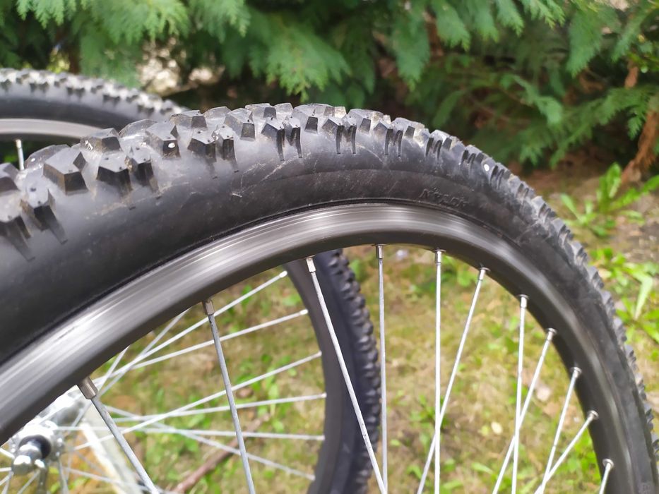 Koła 26'' Shimano Deore LX  FH/HB-M550 , Rigida LASER 400 Hard Anodized CST Komplet Polecam