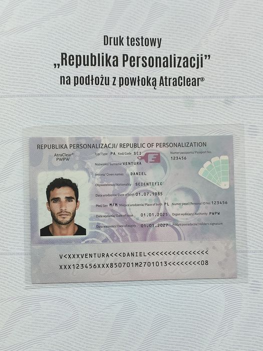 Druki Testowe Republika Personalizacji Magazyn PWPW Człowiek i Dokumenty
