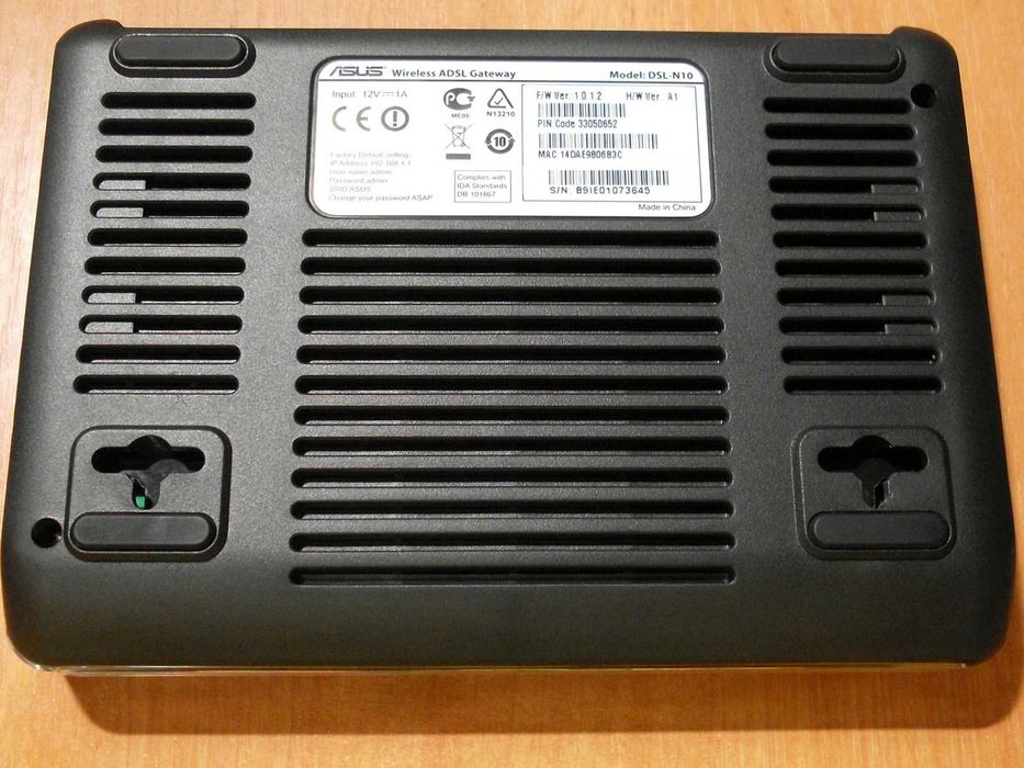 Роутер ASUS (Ethernet WAN)