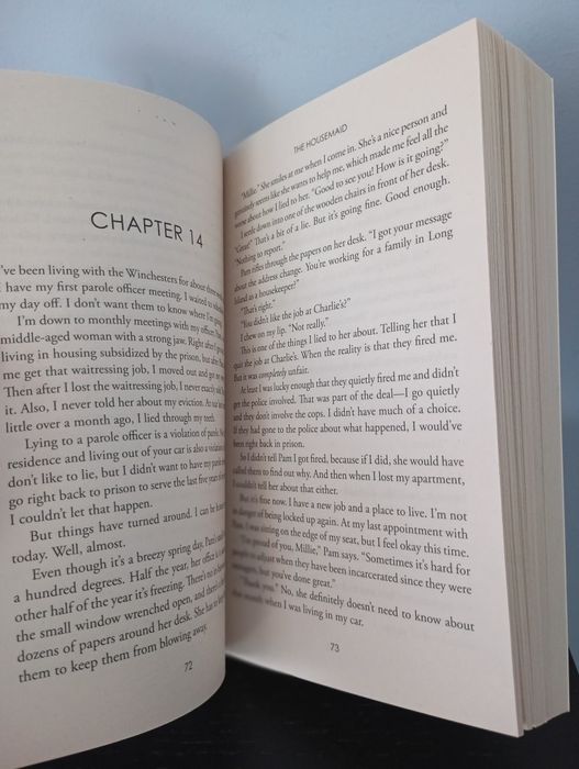 Livro " The housemaid"