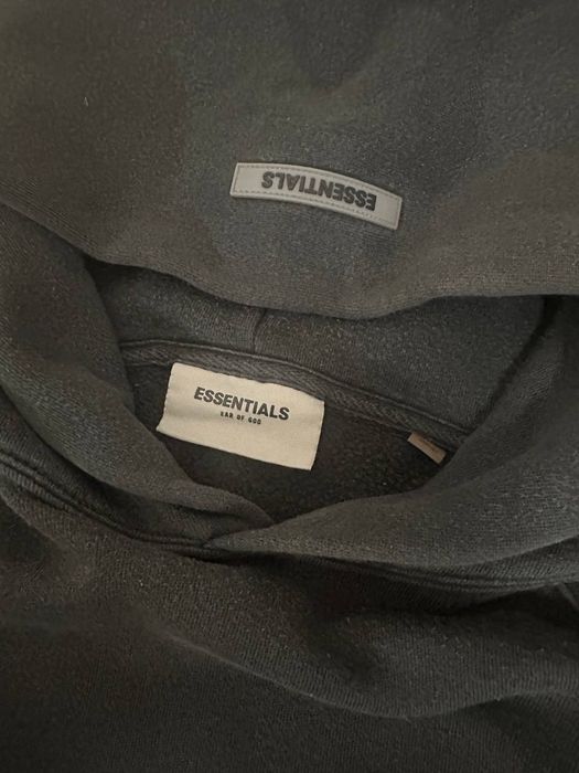 Essentialls Black Hoodie