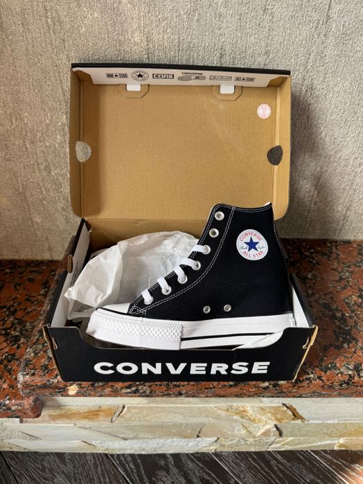 Кеди Converse на танкетці 36 роз