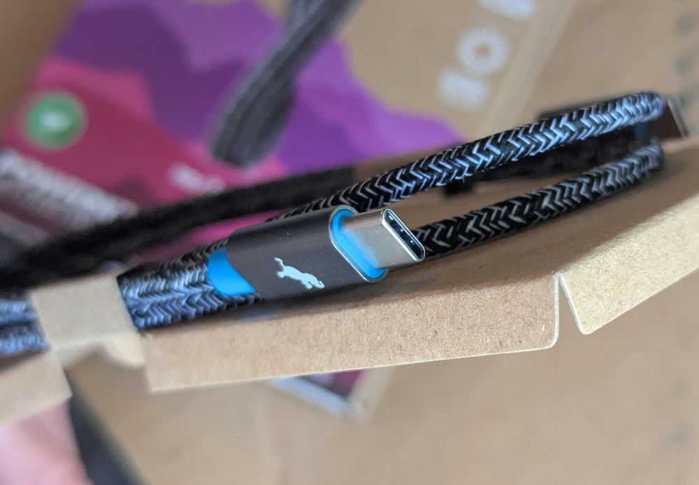 з США новий Преміум 60w фірмовий Nimble PowerKnit USB-C to USB-C