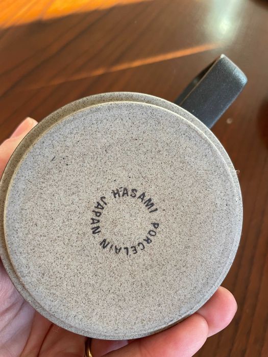 Chávena de café fabricada no Japão