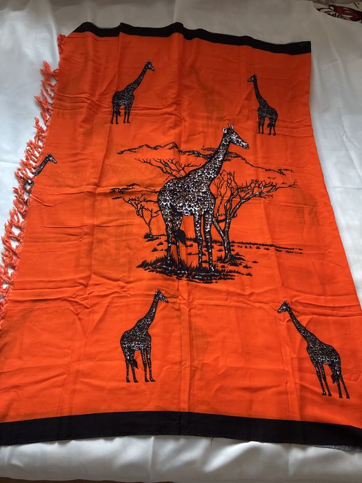 Chusta szal żyrafy