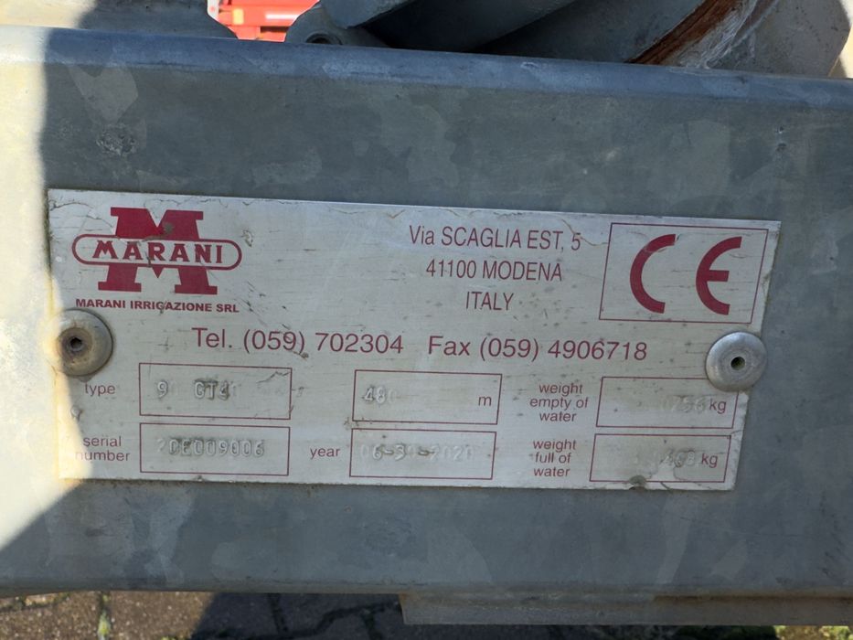 #Deszczownie Szpulowe/Irtec/Marani/ODRA/2012r-2021r # Kilka Sztuk #