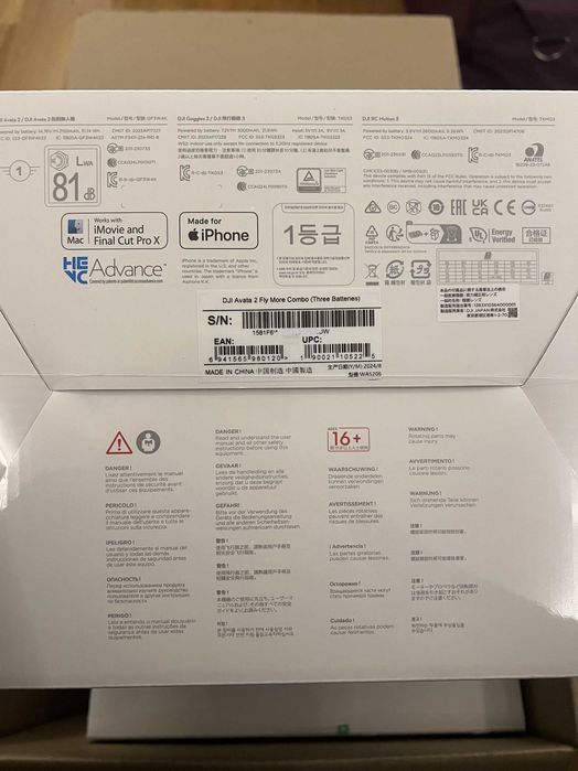 DJI Avata 2 Fly More Combo + 3 Battery (CP.FP.00000151.02)