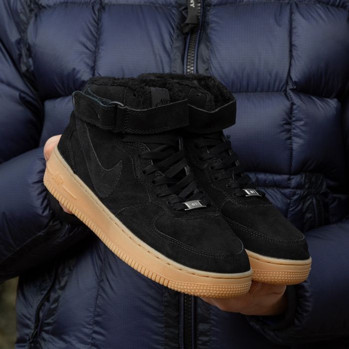 Кросівки Nike Air Force Winter Black\Brown
