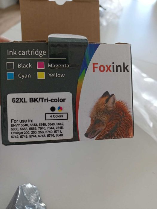 czarny tusz foxink nowy