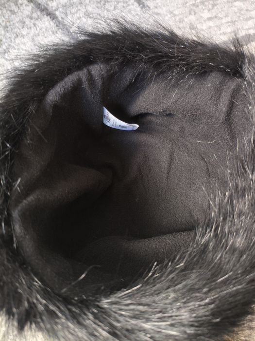 Czapka damska ze sztucznego futra r. M