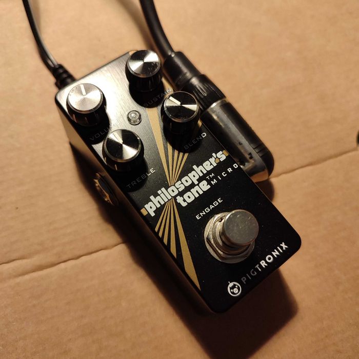Pedal compressor Pigtronix Philosopher's Tone (Dynacomp - Boss CS-2)