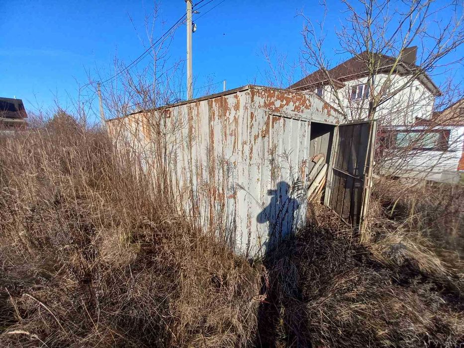 Гараж металевий великий