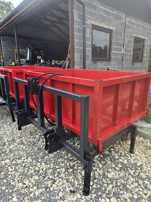 Skrzynia z kiprem hydraulicznym 1.5m/1.8m