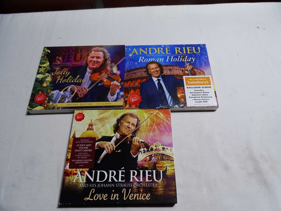 André Rieu-CDs e DVDs-5 euros cada artigo