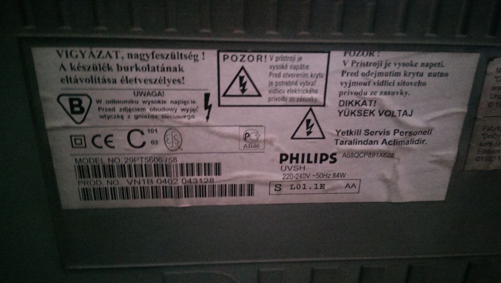 Philips 29 " дюймів телевізор телевизор тільки самовивіз Дніпро Амур