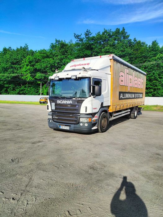 Scania R310 Automat plandeka 21mpal 8.5m firanka