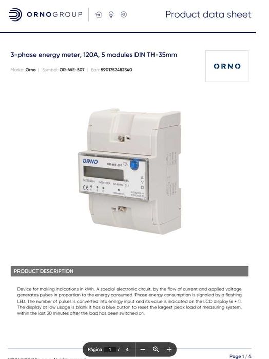 Analisador de energia - 2 unidades para venda