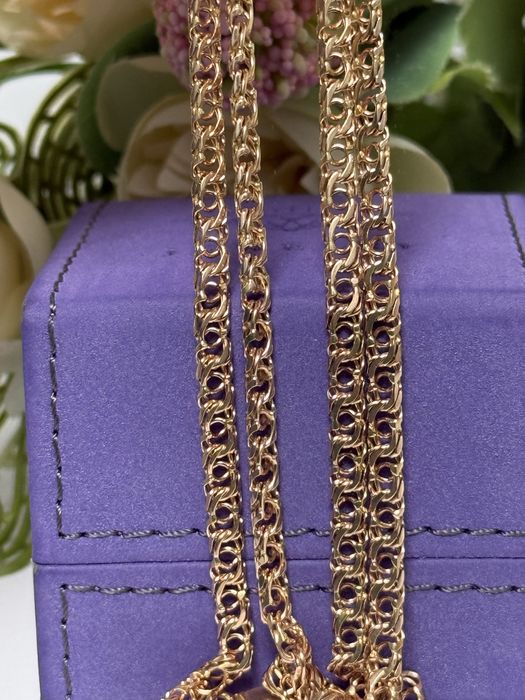 Золотая цепочка 55см