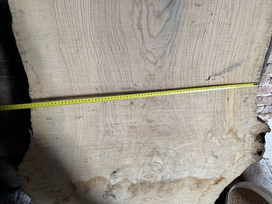 Deska/blat jesion po suszarni grubosc 9cm