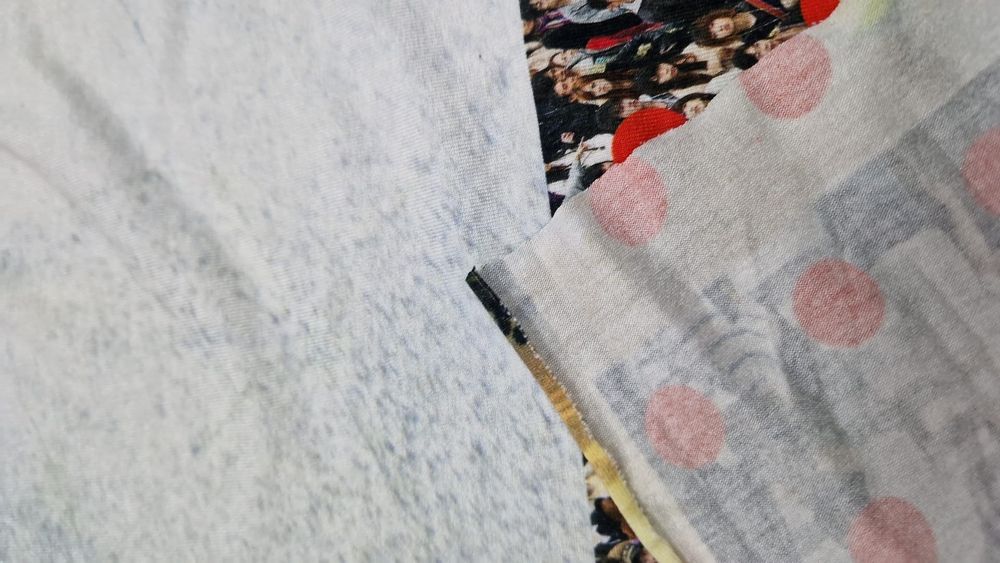 Dzianina wielokolorowa szer.160 cm.