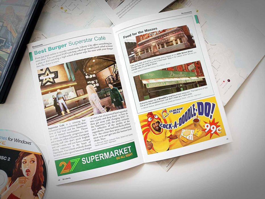 Grand Theft Auto GTA IV PC Angielska Plakat Komplet STAN IDEALNY