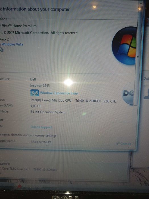 Laptop Dell Inspiron