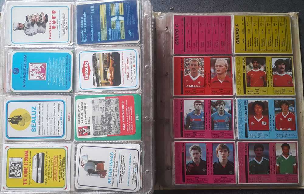 Coleções de 1000 calendários catalogado em pasta dentro de micas: v_06