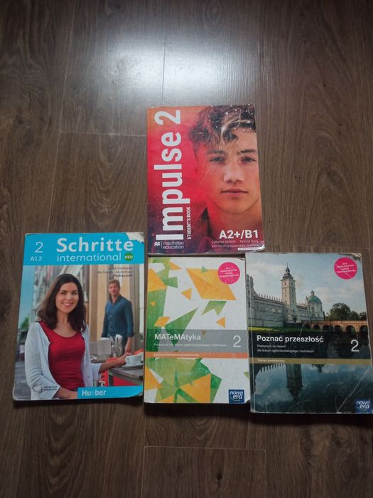 Podręczniki do drugiej klasy technikum