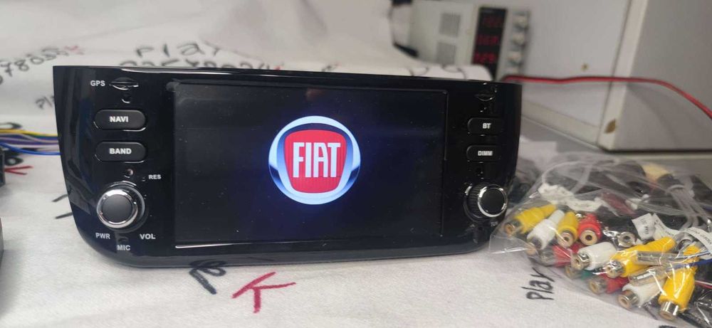 Fiat Punto EVO Grande Punto Rádio Android CarPlay sem Fios GPS