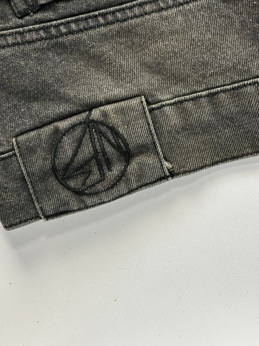 NFS NO FAITH STUDIOS baggy faded archive джинсы черные широкие джинси