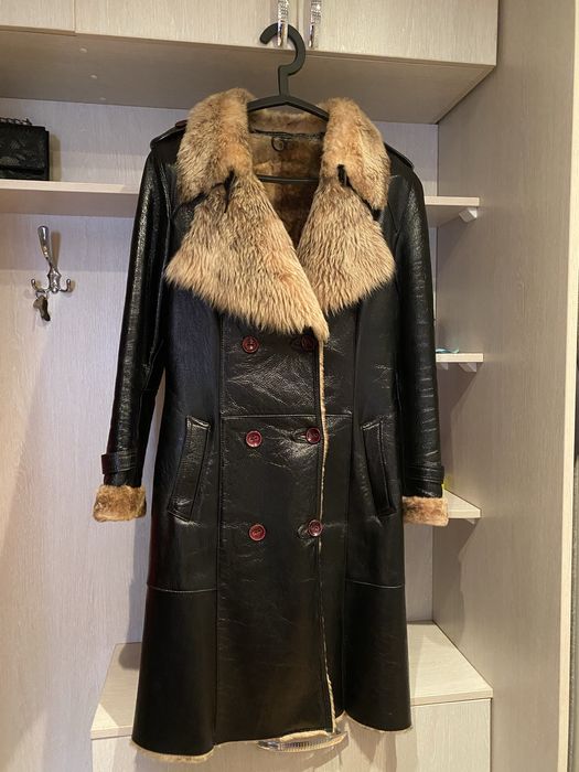 Дублёнка лаковая натуральная Marco Polo