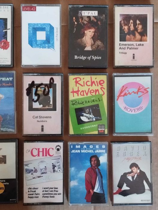 Várias Cassetes Antigas Internacionais #C04L02