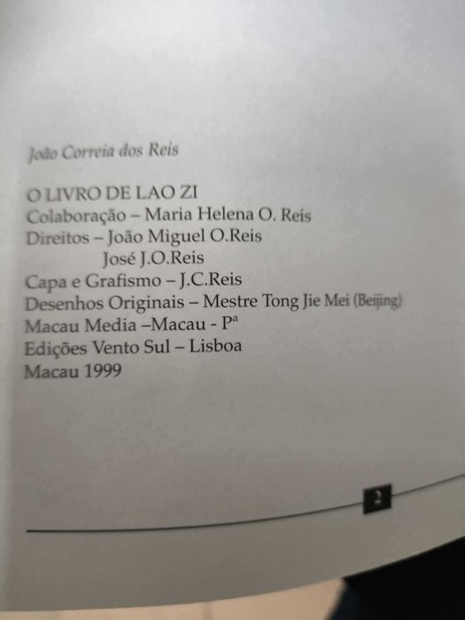 O livro de Lao Zi de João Correia dos Reis