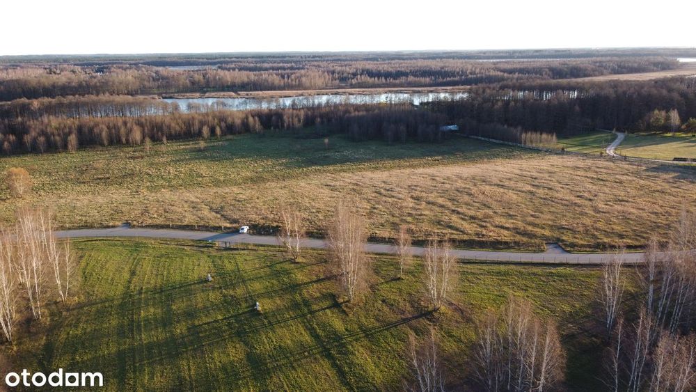 Działka 385m od Jeziora Roś