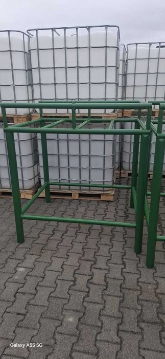 Solidny stojak podstawa pod zbiornik IBC 1000 różne kolory