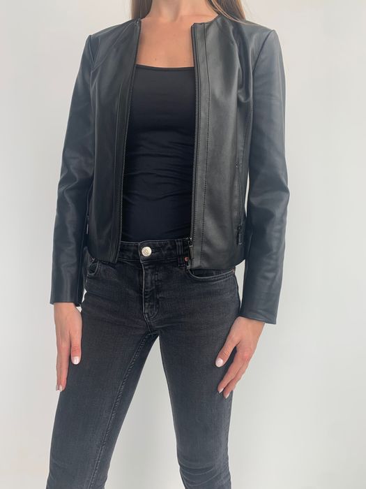 Kurtka z eko skóry Armani Exchange