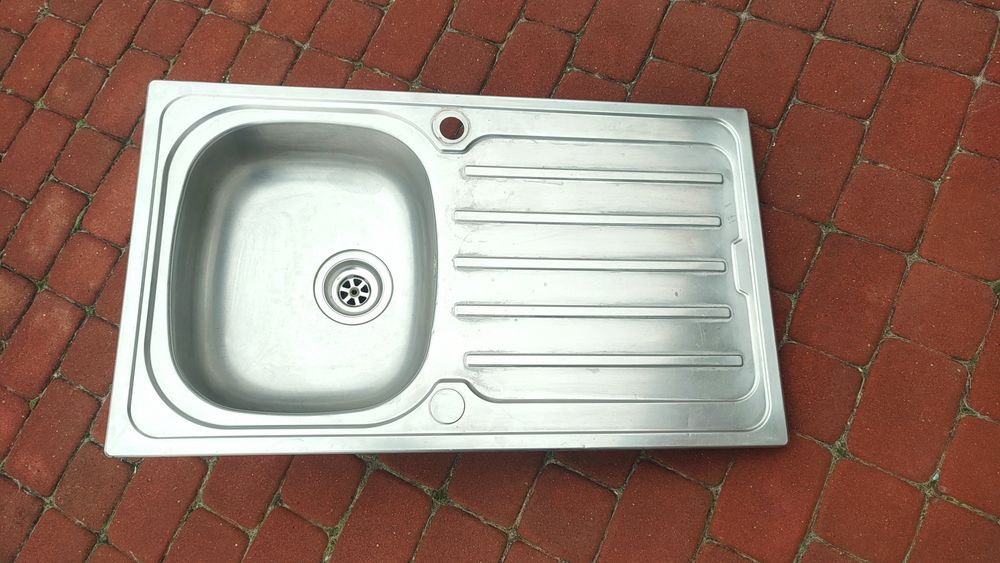 Zlew Jednokomorowy z ociekaczem 80cm