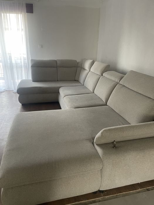 Narożnik  Kanapa Sofa z funkcją spania
